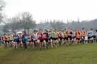 Start of the under-17 men McCain World Cross Country Trials and Inter Counties.